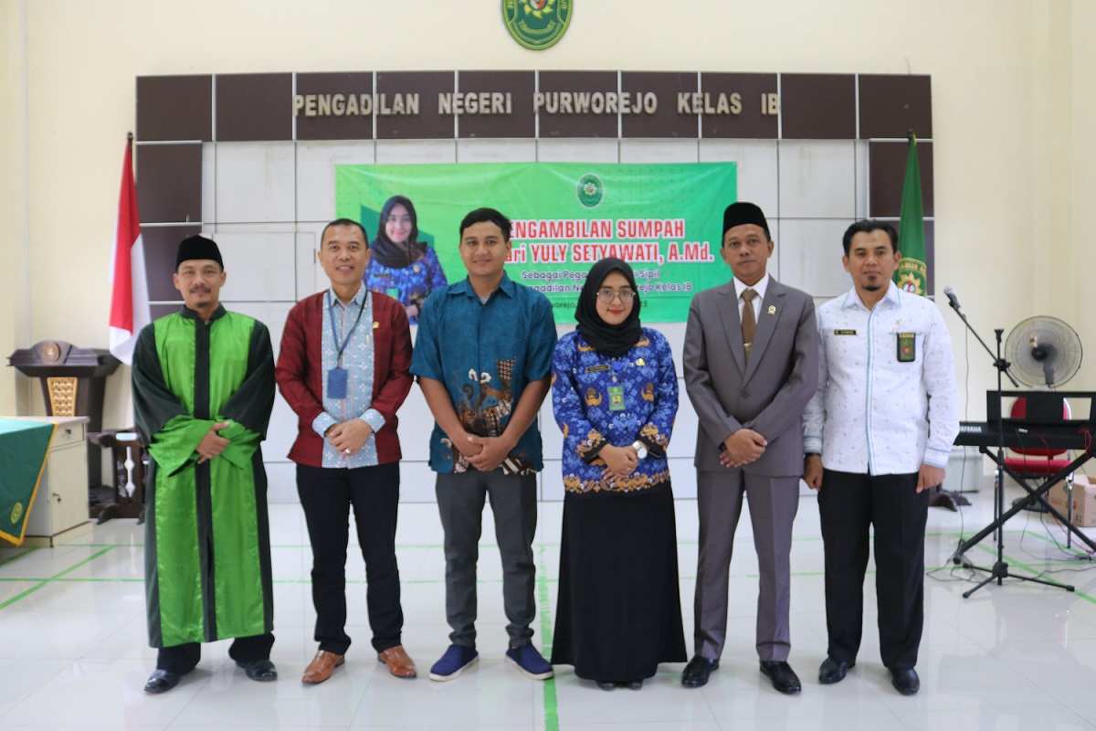 pelantikan pns pengadilan