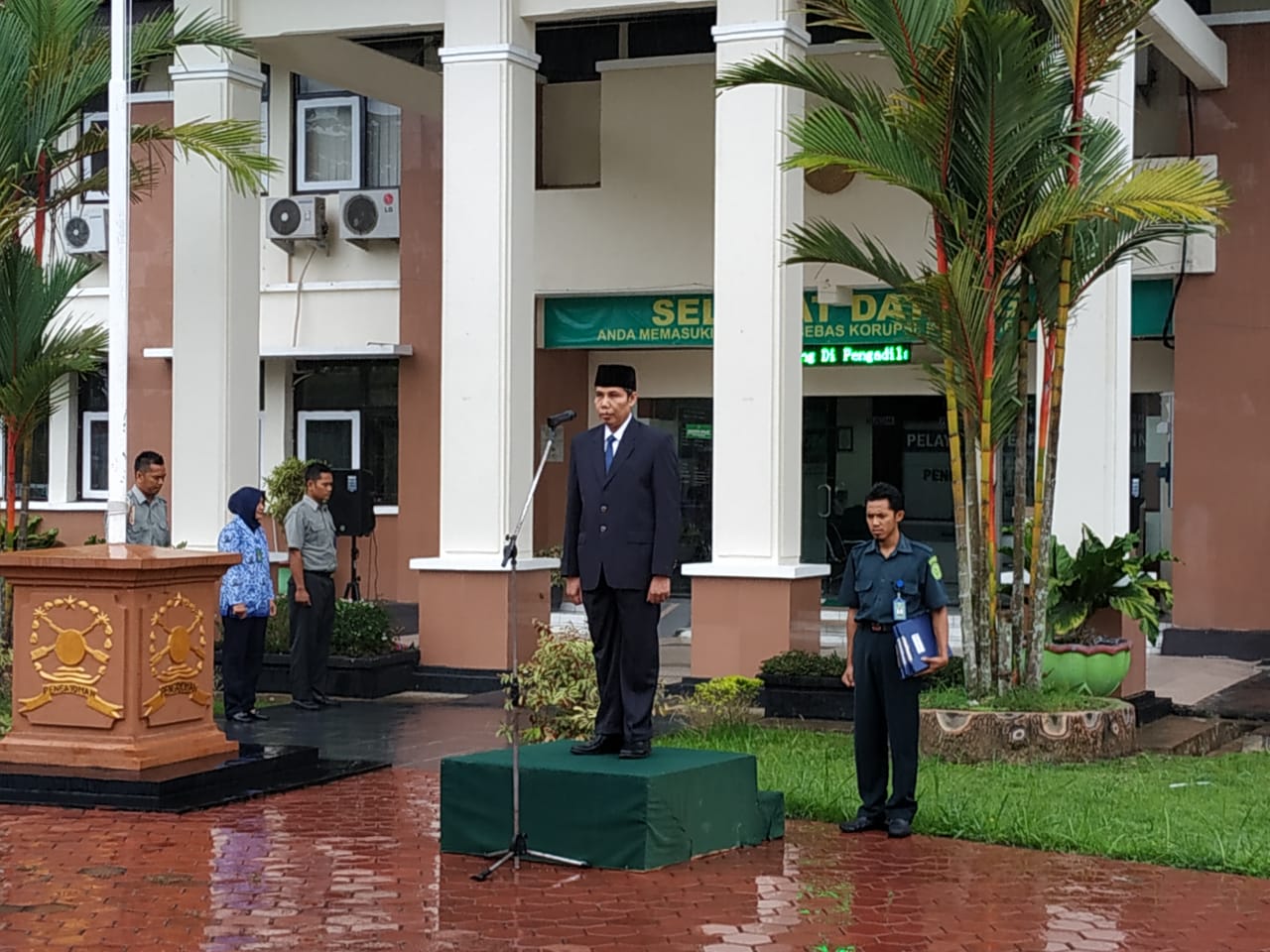 Upacara Peringatan HUT KORPRI Ke-47 Tahun 2018 Pada Pengadilan Negeri Purworejo