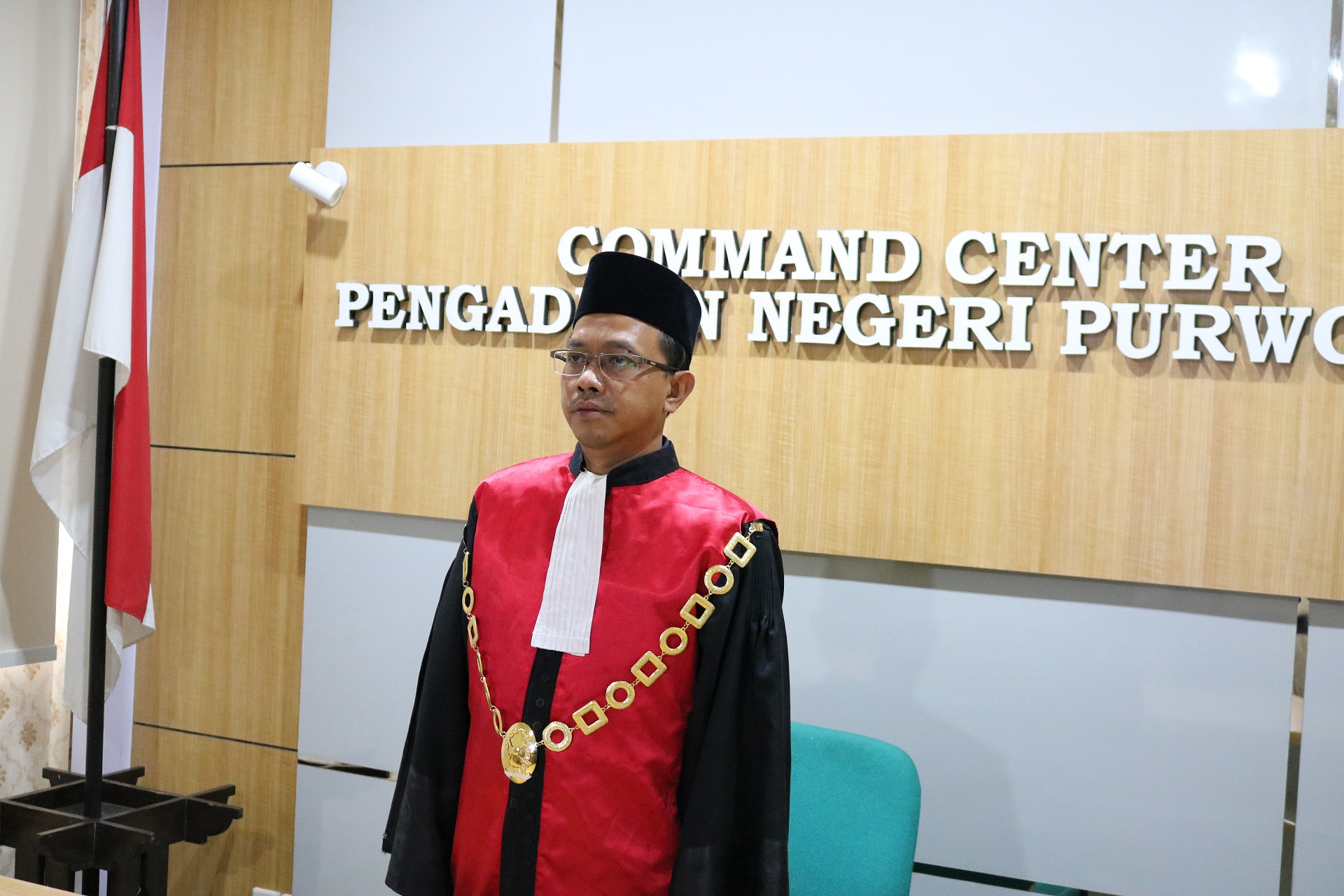 Wakil Ketua PN Purworejo mengikuti acara Sidang Pleno Istimewa Laporan Tahunan Mahkamah Agung Tahun 2020 secara Virtual