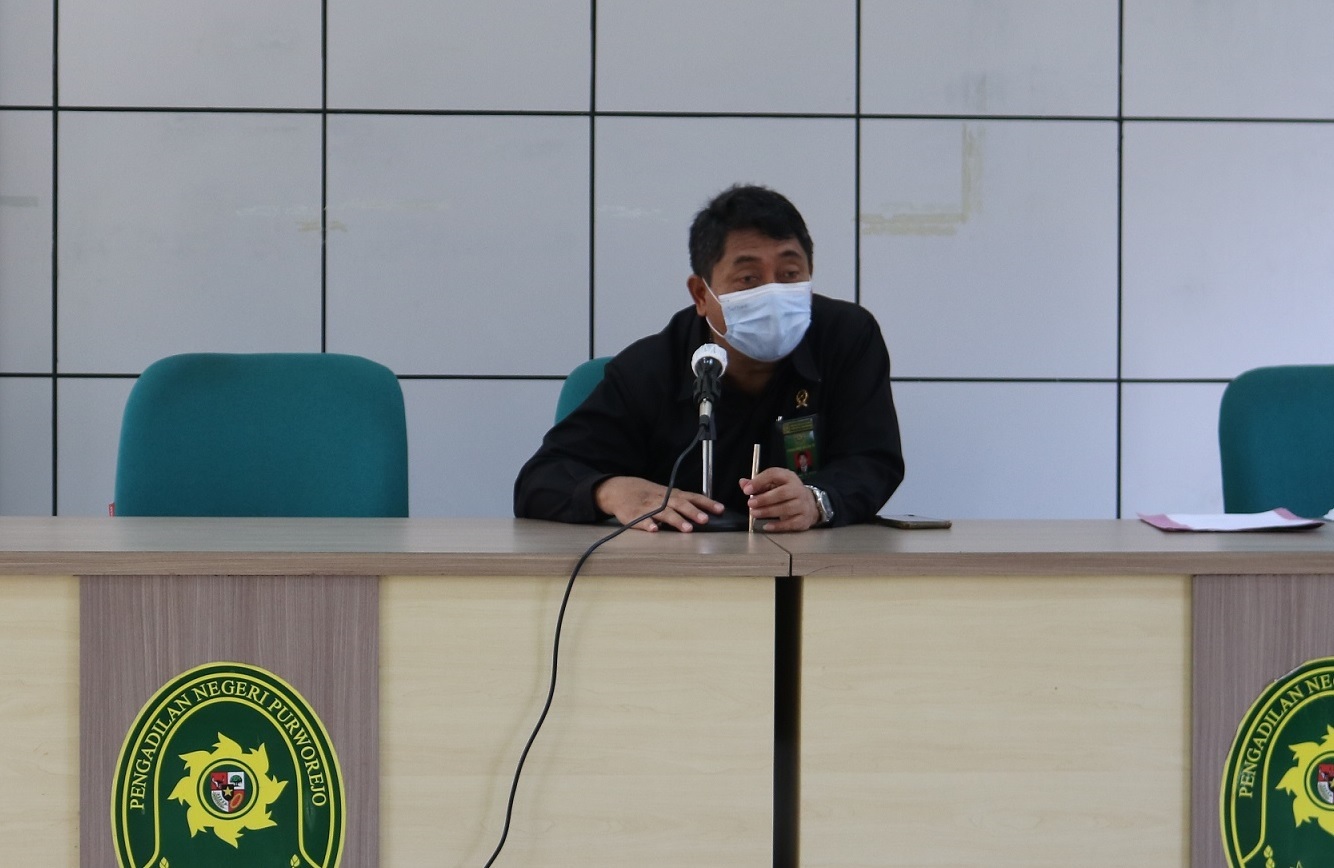 Pengadilan Negeri Purworejo Mengadakan Rapat Bulanan Januari 2021