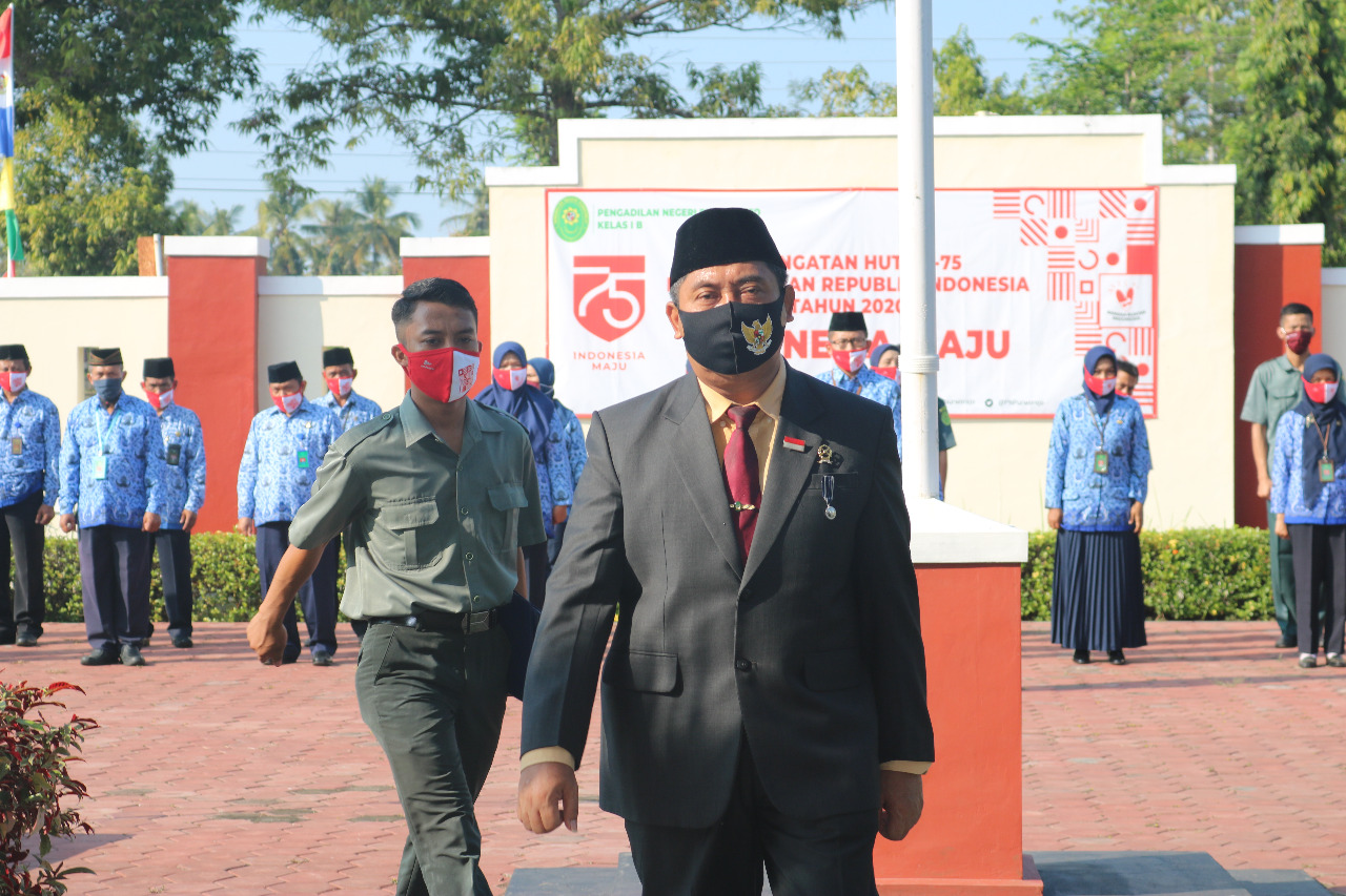 PN Purworejo memperingati Hari Ulang Tahun Kemerdekaan RI ke - 75